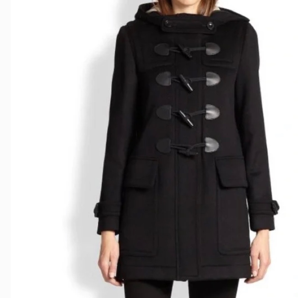 Burberry Wool Toggle Coat - image 1